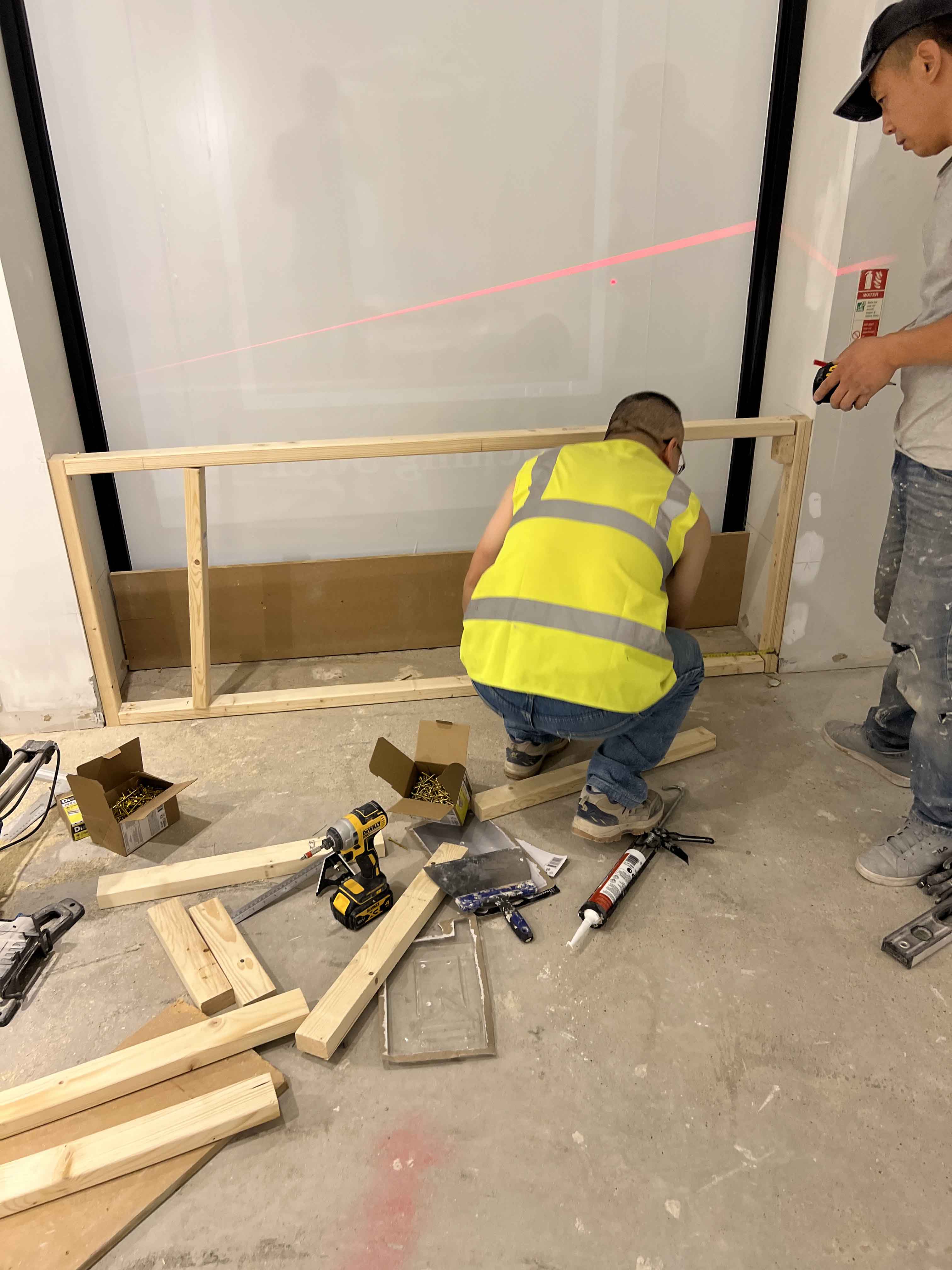 Shop renovation