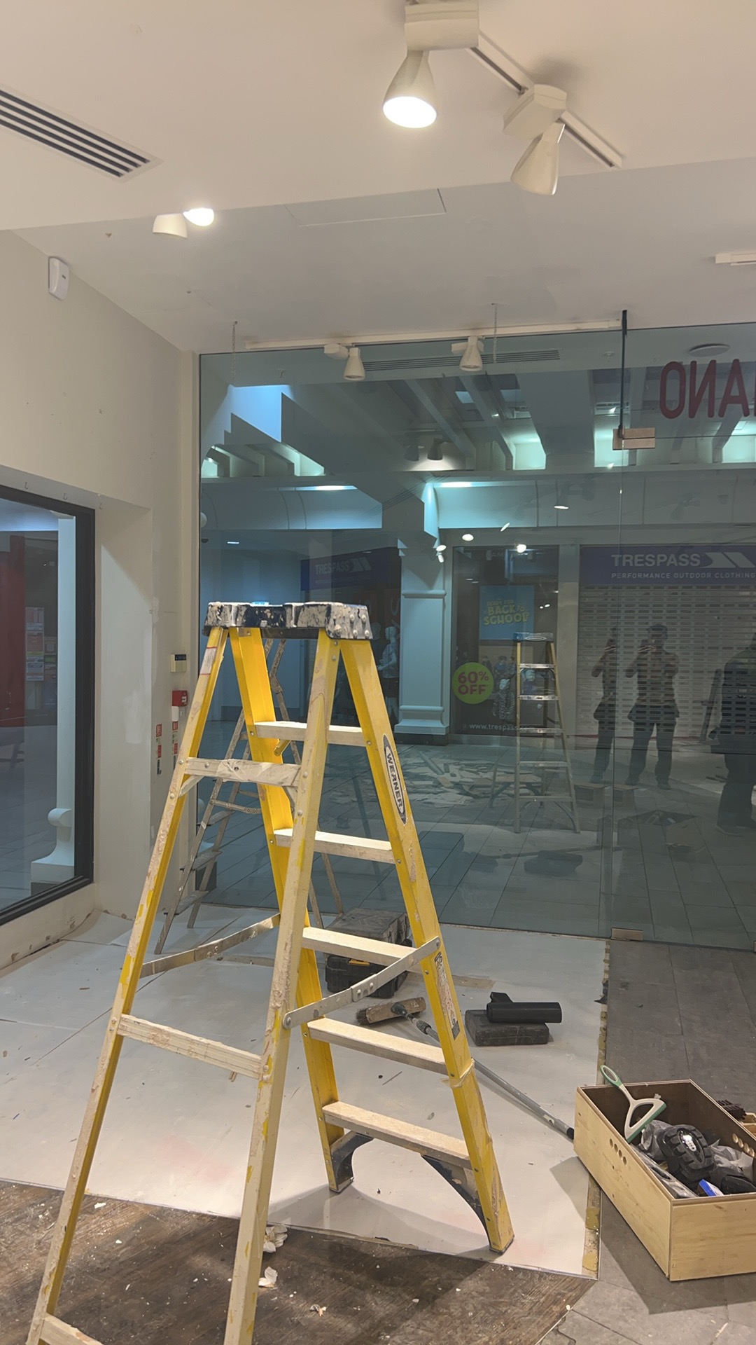 Shop renovation